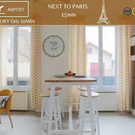 Choisy Parmentier-8 Min Paris- Airport Orly Apartment Ngoại thất bức ảnh